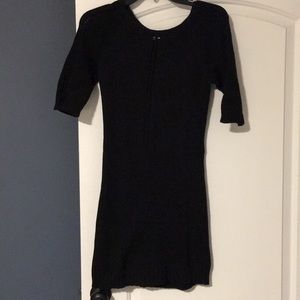 Maje black sweater dress-size 1